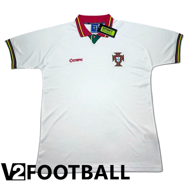 Portugal Retro Away Soccer Shirt 1995/1996