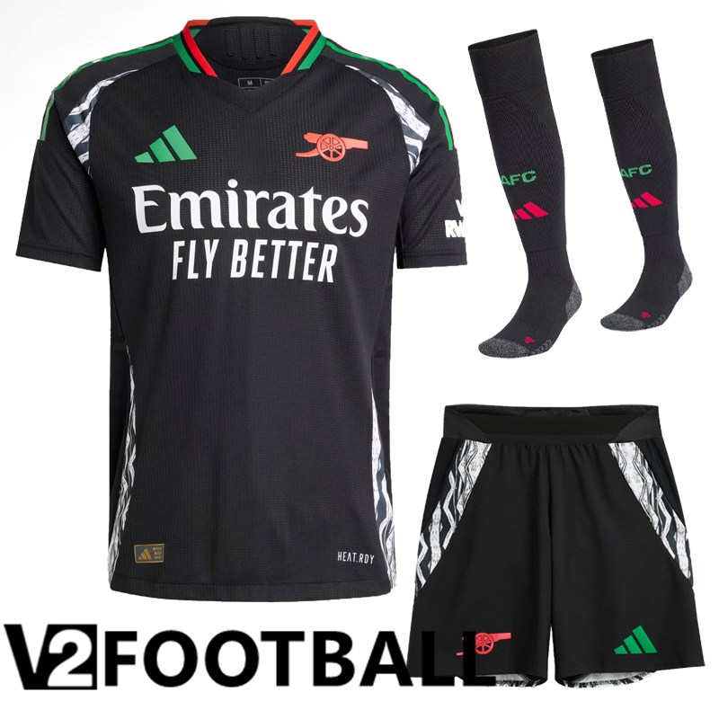 Arsenal Away kit Soccer Shirt (Shorts + Socks) 2024/2025