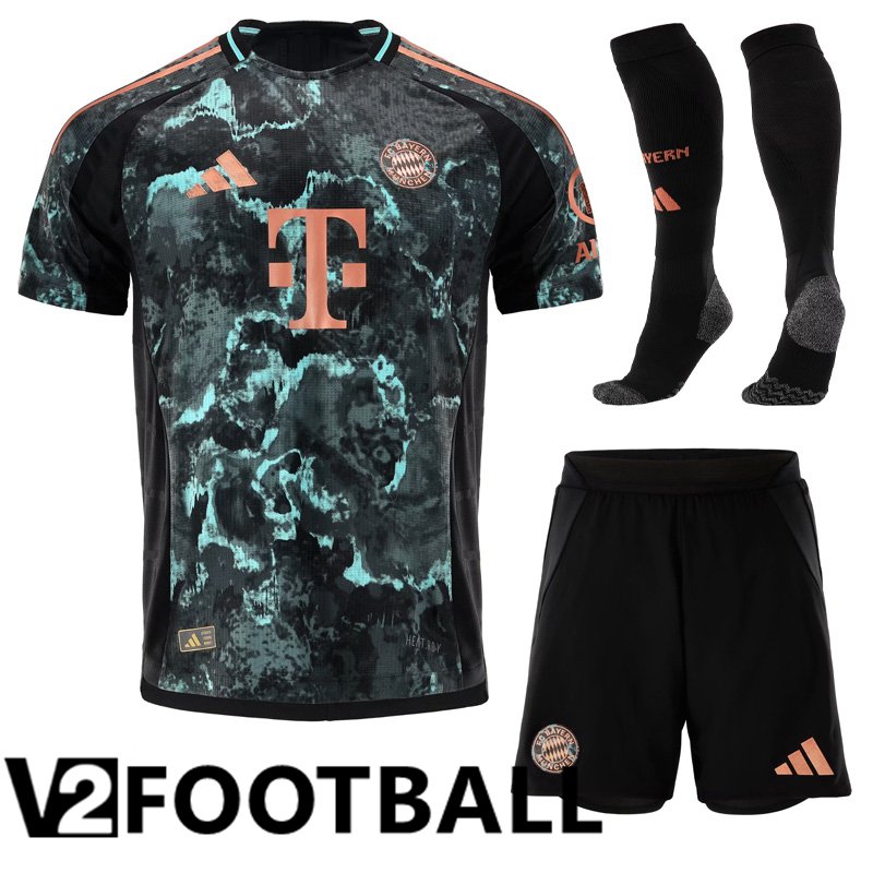 Bayern Munich Away kit Soccer Shirt (Shorts + Socks) 2024/2025