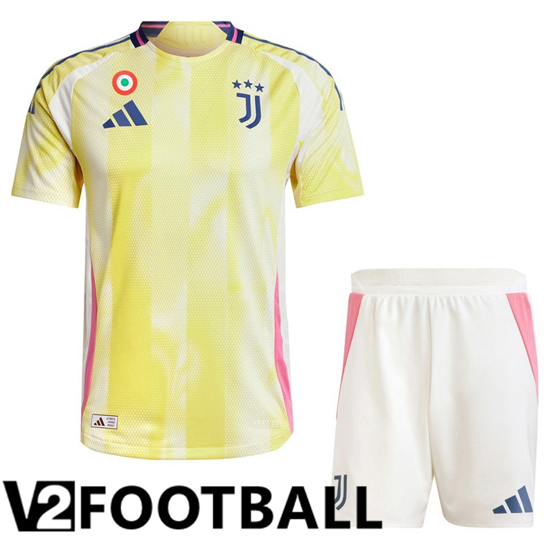 Juventus Away kit Soccer Shirt + Shorts 2024/2025