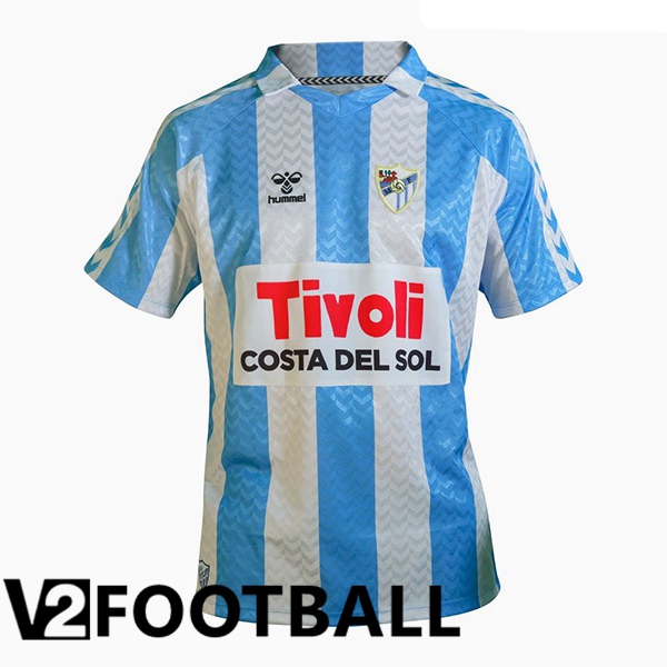 Malaga Soccer Shirt 120th Anniversary Edition Blue