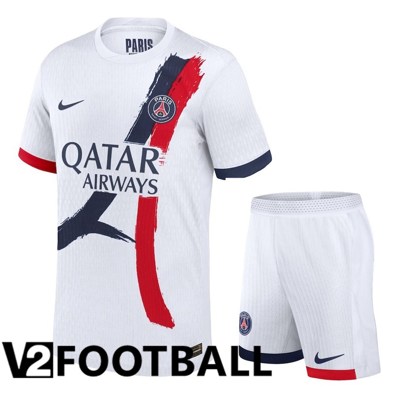 Paris PSG Away kit Soccer Shirt + Shorts 2024/2025