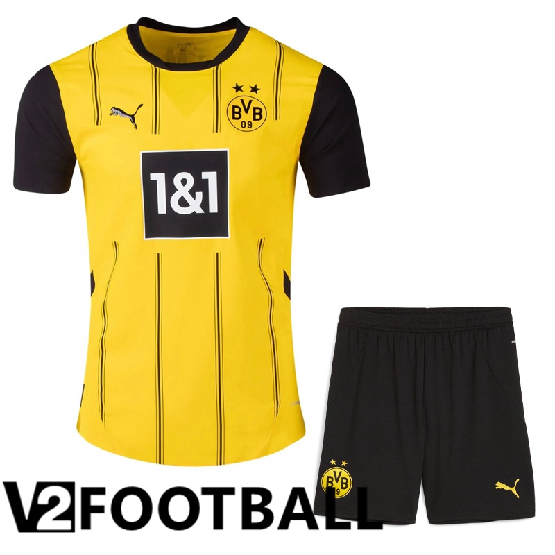 Dortmund BVB Home kit Soccer Shirt + Shorts 2024/2025