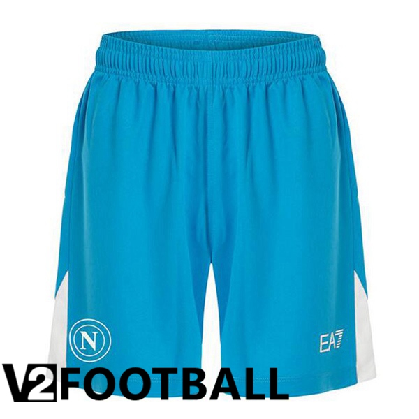 SSC Napoli Home Soccer Shorts Blue 2024/2025