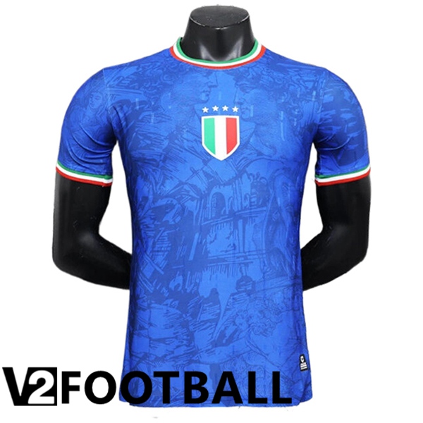 Italy Soccer Shirt Special Edition Blue 2024/2025