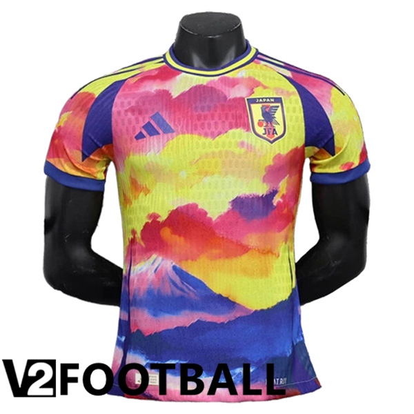 Japan Soccer Shirt Special Edition Yellow/Pink 2024/2025