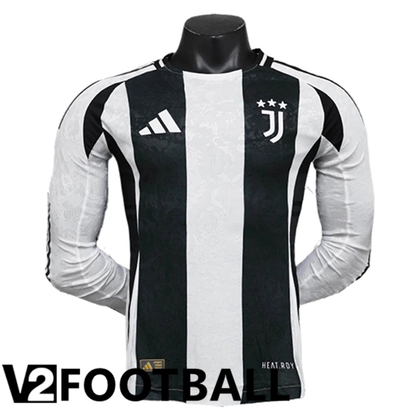 Juventus Long sleeve Home Soccer Shirt 2024/2025