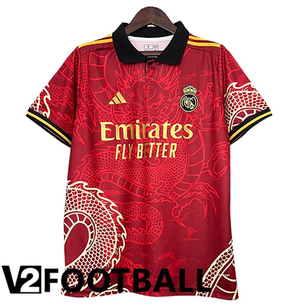 Real Madrid Soccer Shirt Special Edition Red 2024/2025