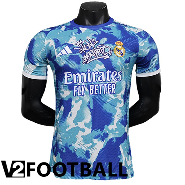 Real Madrid Soccer Shirt Special Edition Light Blue 2024/2025