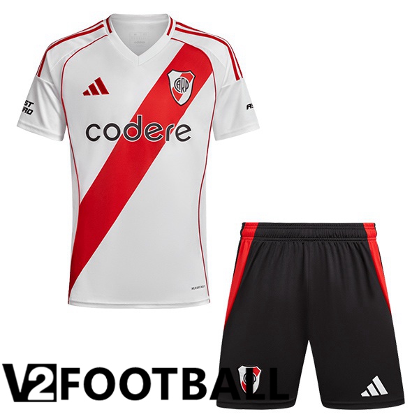 River Plate Kids Home Soccer Shirt Blue 2024/2025