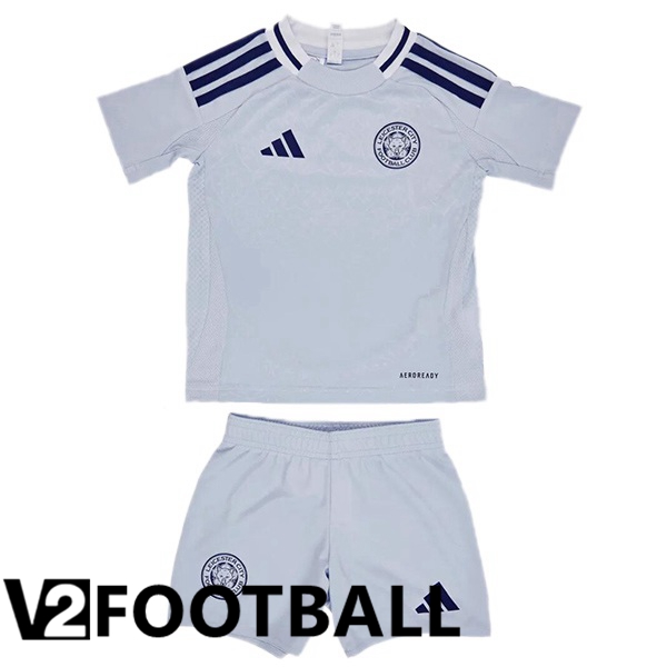 Leicester City Kids Third Soccer Shirt Grey 2024/2025