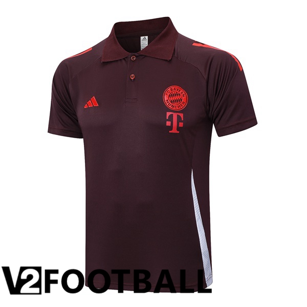 Bayern Munich Soccer Polo Brown 2024/2025