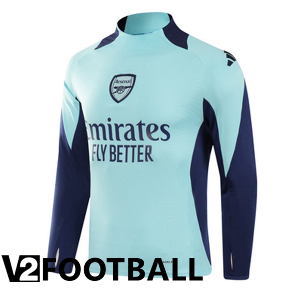 Arsenal Training Sweatshirt Blue 2024/2025