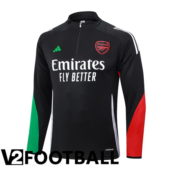 Arsenal Training Sweatshirt Black 2024/2025