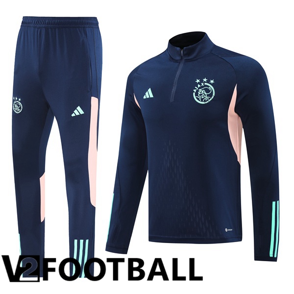 AFC Ajax Kids kit Training Tracksuit Blue Royal 2024/2025