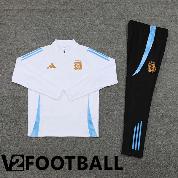 Argentinae Kids kit Training Tracksuit White 2024/2025