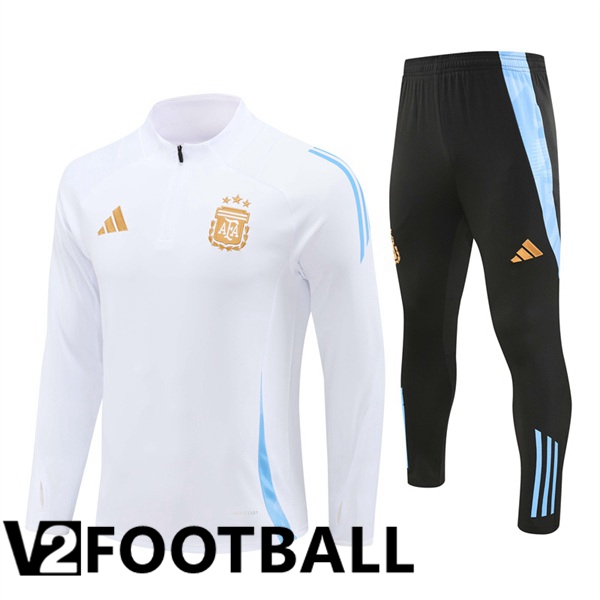 Argentinae Kids kit Training Tracksuit White 2024/2025