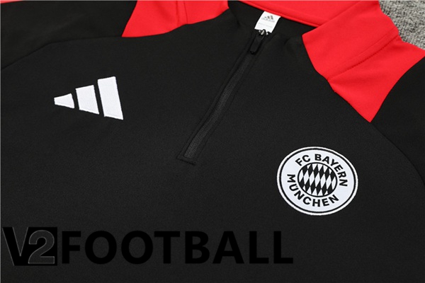 Bayern Munich Kids kit Training Tracksuit Black 2024/2025