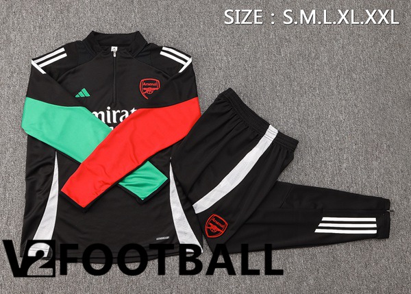 Arsenal Kids kit Training Tracksuit Black 2024/2025