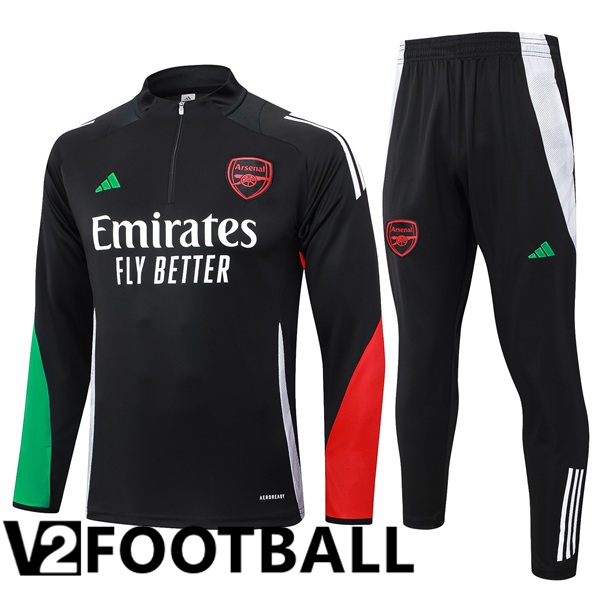 Arsenal Kids kit Training Tracksuit Black 2024/2025