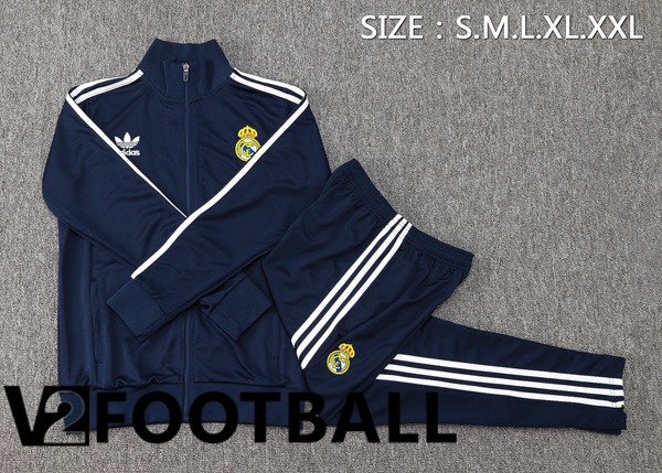 Real Madrid kit Training Tracksuit - Jacket Blue Royal 2024/2025