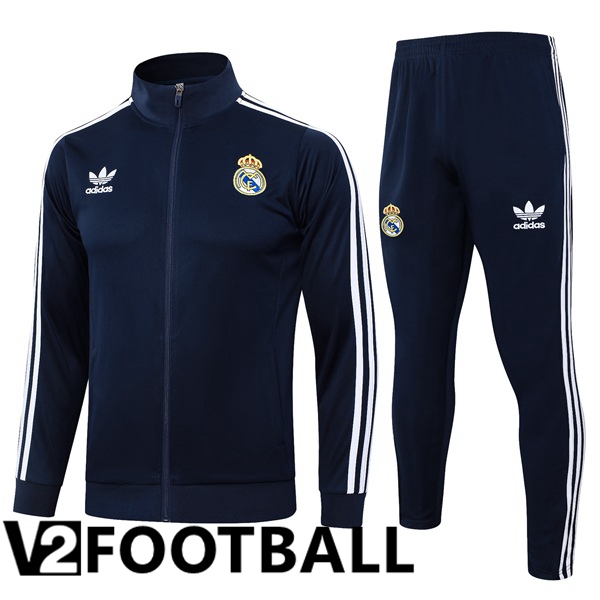 Real Madrid kit Training Tracksuit - Jacket Blue Royal 2024/2025