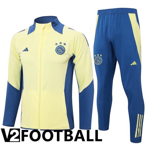 AFC Ajax kit Training Tracksuit - Jacket Yellow 2024/2025