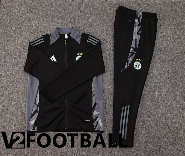 Algeria kit Training Tracksuit - Jacket Black 2024/2025