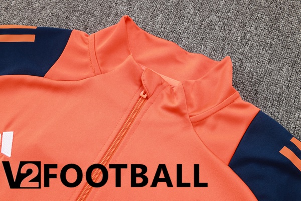 Manchester United kit Training Tracksuit - Jacket Orange 2024/2025