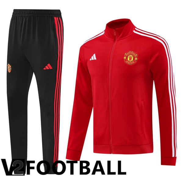 Manchester United kit Training Tracksuit - Jacket Red 2024/2025