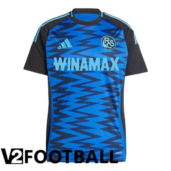 RC Strasbourg Alsace Third Soccer Shirt Blue 2024/2025