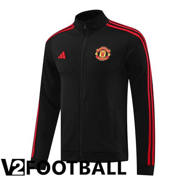 Manchester United Training Jacket Black 2024/2025