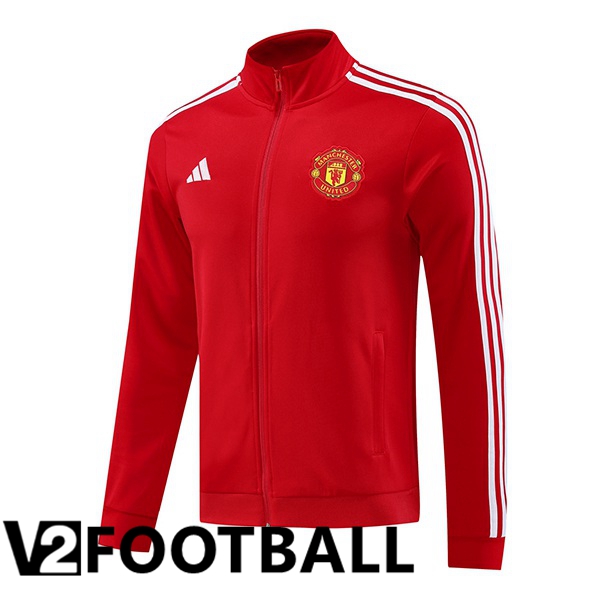 Manchester United Training Jacket Red 2024/2025