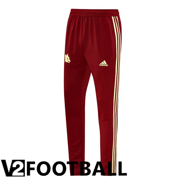 AS Rome Training Pants Red 2024/2025