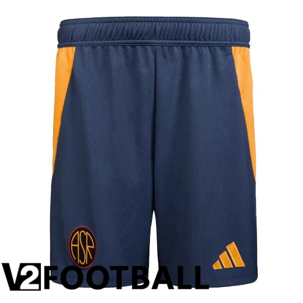 AS Rome Third Soccer Shorts Blue Royal 2024/2025