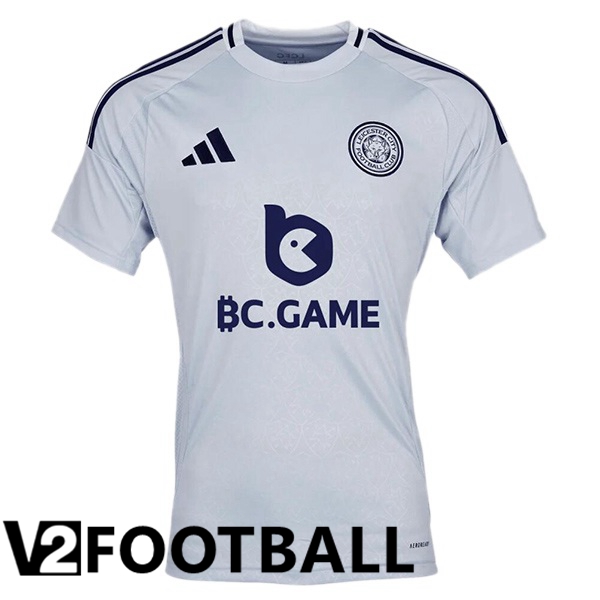 Leicester City Third Soccer Shirt Grey 2024/2025