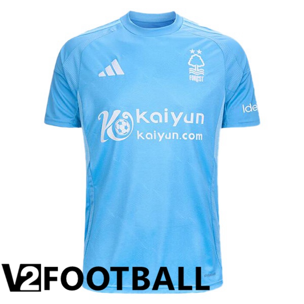 Nottingham Forest Third Soccer Shirt Blue 2024/2025