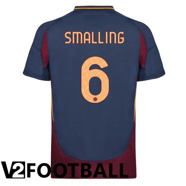 AS Rome (SMALLING 6) Third Soccer Shirt Blue Royal 2024/2025