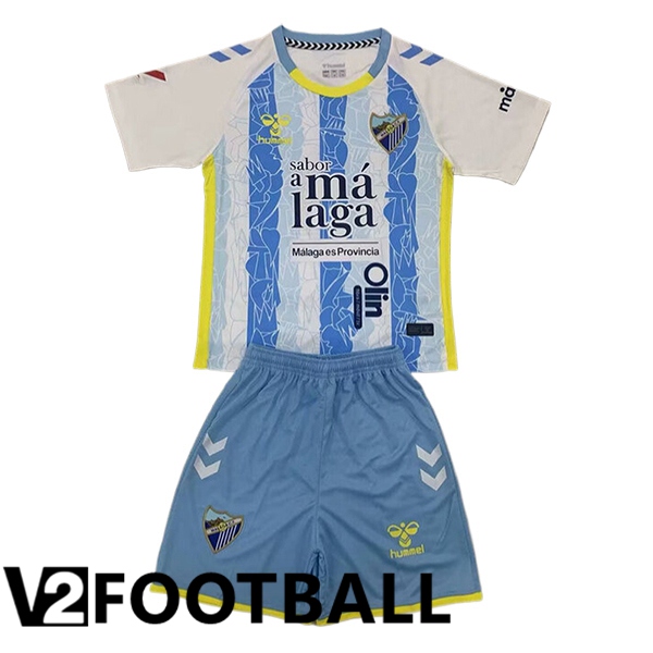 Malaga Kids Home Soccer Shirt 2024/2025