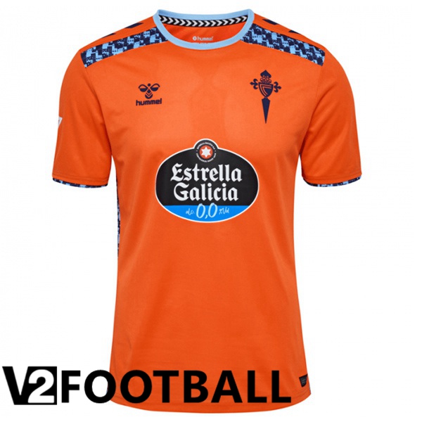 Celta Vigo Third Soccer Shirt Orange 2024/2025