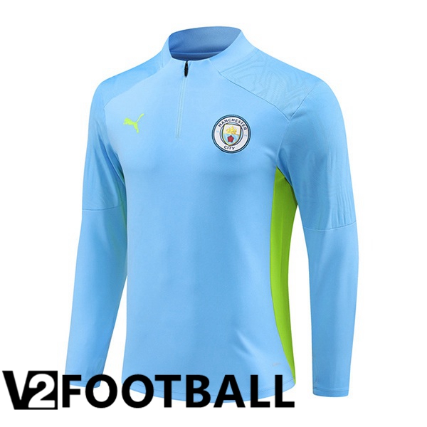 Manchester City Training Sweatshirt Blue 2024/2025