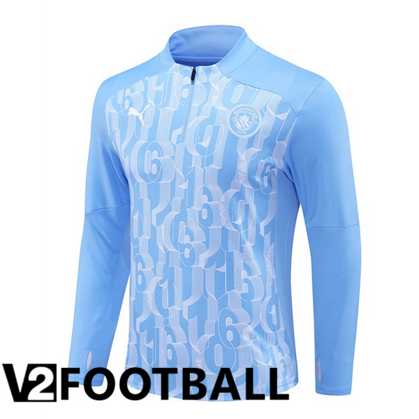 Manchester City Training Sweatshirt Blue 2024/2025