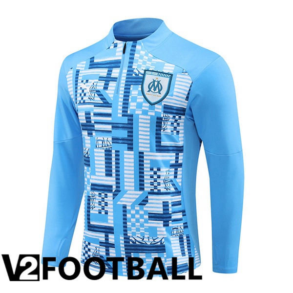 Marseille OM Training Sweatshirt Blue 2024/2025