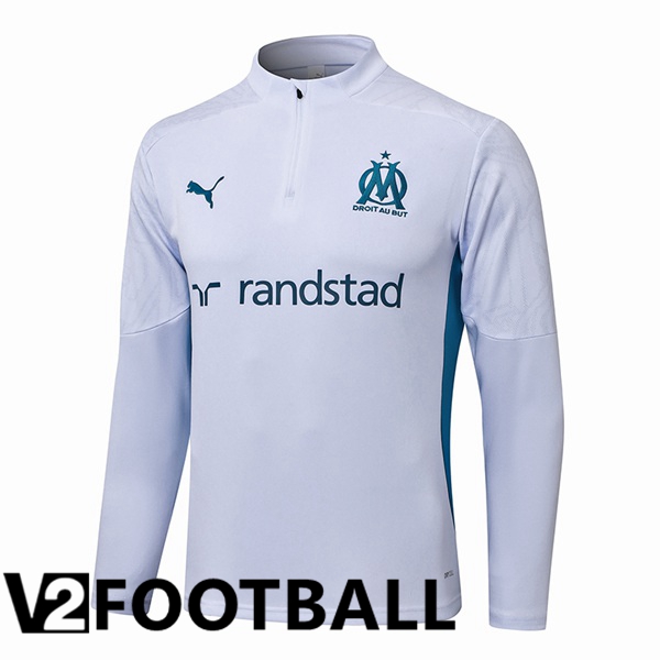 Marseille OM Training Sweatshirt White 2024/2025