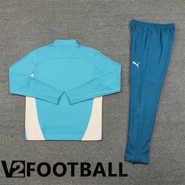 Marseille OM Kids kit Training Tracksuit Green 2024/2025