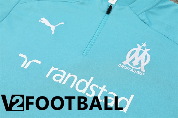 Marseille OM Kids kit Training Tracksuit Green 2024/2025