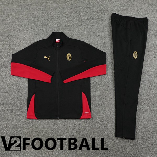 AC Milan kit Training Tracksuit - Jacket Black 2024/2025