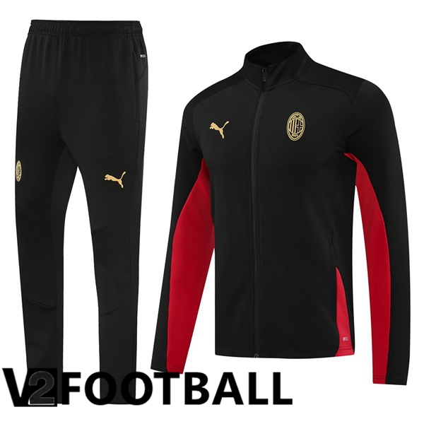 AC Milan kit Training Tracksuit - Jacket Black 2024/2025