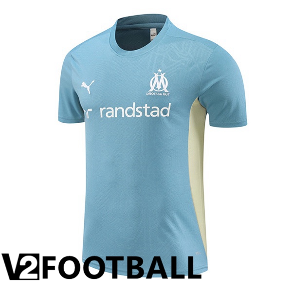 Marseille OM Training T Shirt Blue 2024/2025