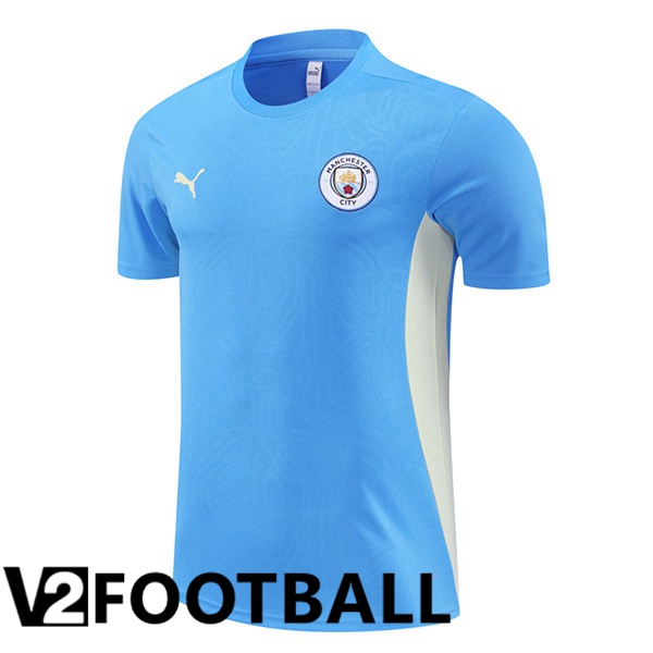 Manchester City Training T Shirt Blue 2024/2025